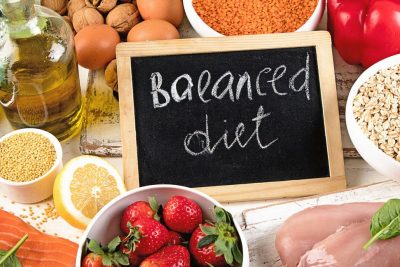 alimentos saludables y variados