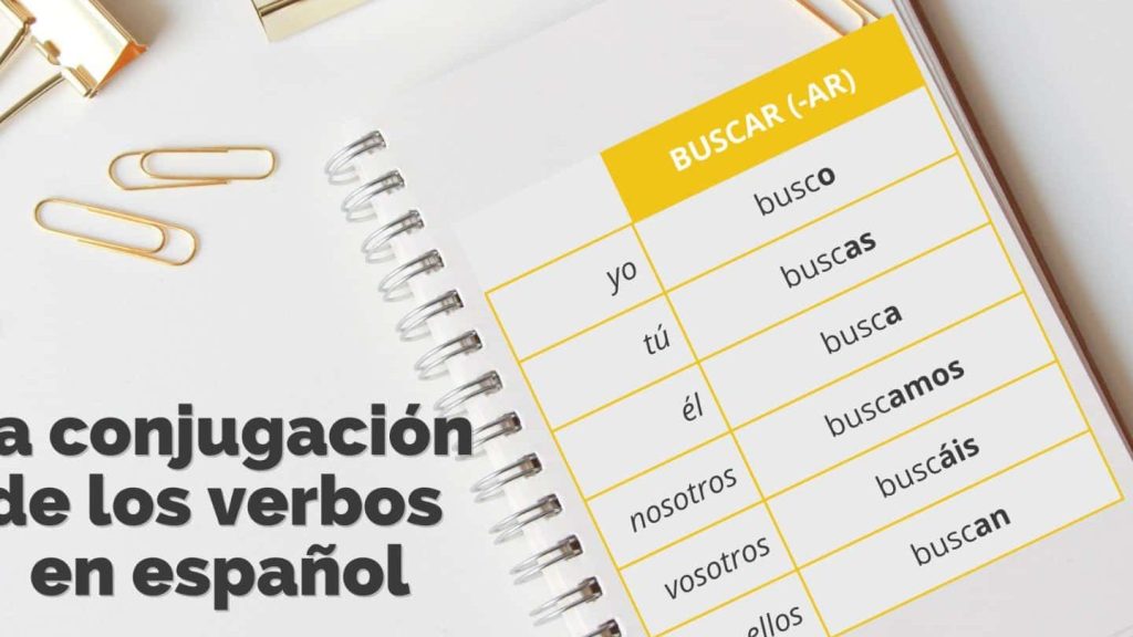 conjugar los verbos en espanol