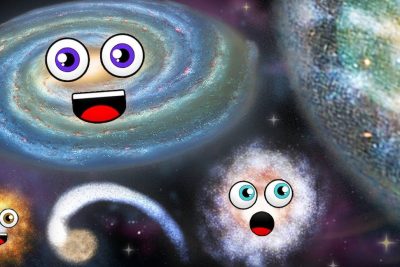 galaxias en comparacion
