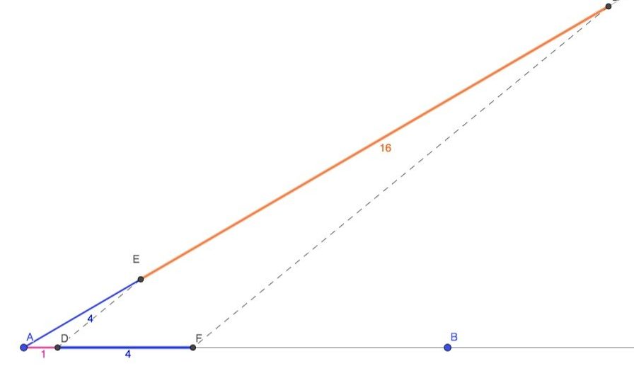 geometria y proporcionalidad en segmentos