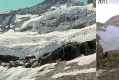 glaciares en retroceso