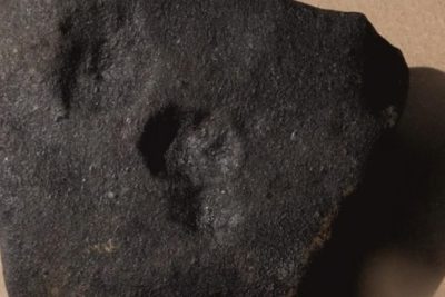 meteoritos de diferentes tamanos