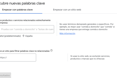 palabra clave en espanol