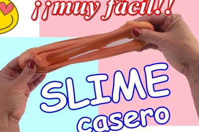 slime casero paso a paso