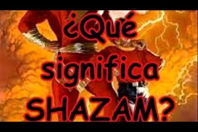 Que significa shazam