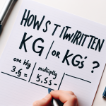 ¿Kg o Kgs? Descubre la Forma Correcta de Escribir Unidades de Peso 🏋️‍♀️