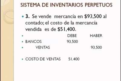 inventarios perpetuos ventajas y desventajas