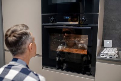 horno luz roja parpadea