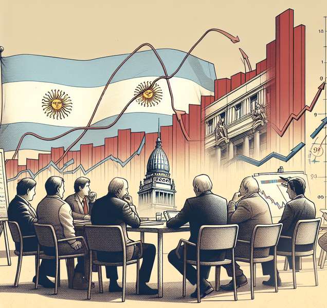 'Ilustración de un gráfico que muestra la evolución del peronismo a lo largo de la historia argentina.'