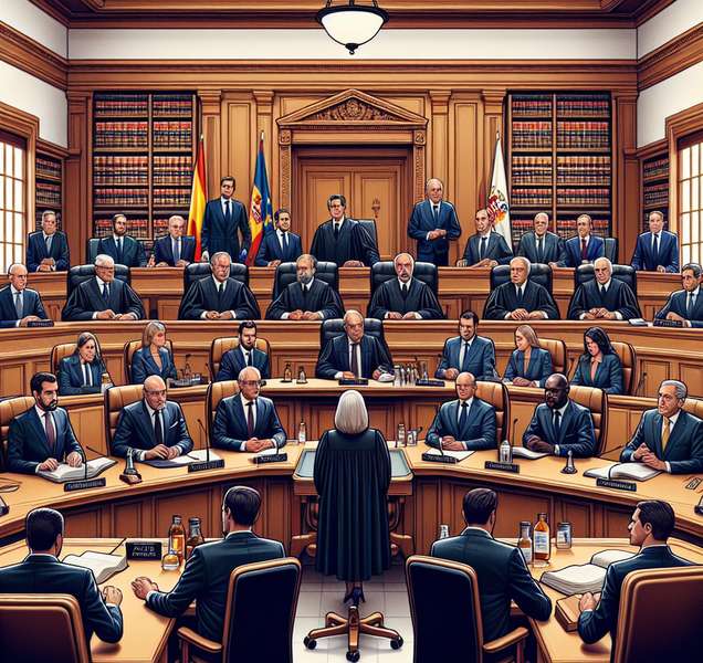 Imagen ilustrativa del Consejo General del Poder Judicial en el sistema judicial de España.