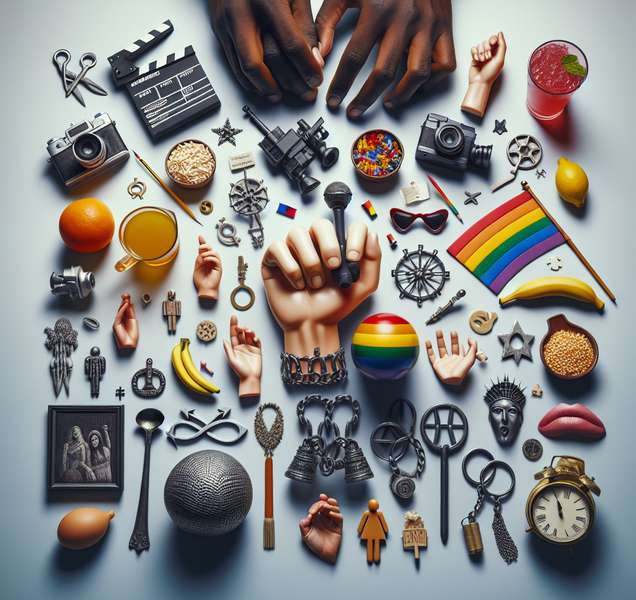Imagen que representa la problemática del 'queerbaiting' en la representación de personajes LGTBI en cine y series, con foco en la diversidad y la inclusión en los medios de comunicación.