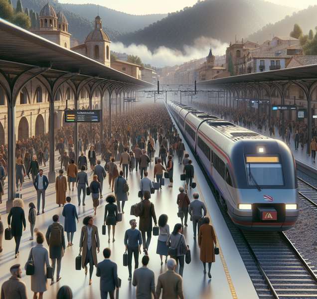 Imagen que representa el servicio de trenes de cercanías en Cataluña, gestionado por Renfe y la Generalitat de Cataluña.